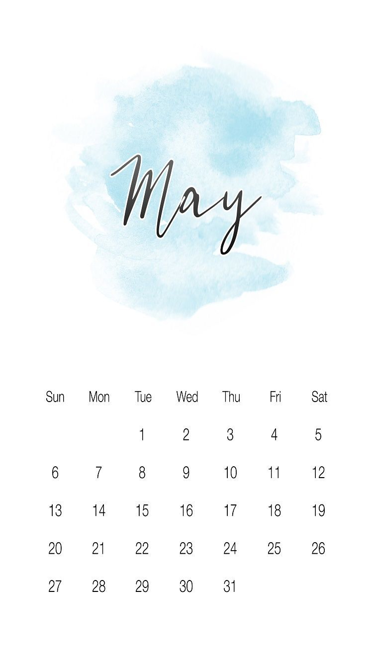 Cool May 2018 Iphone Calendar Wallpapers Images And Photos