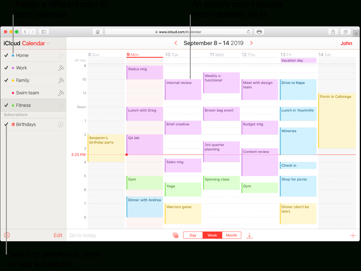 Calendar Template For Mac Luise Robinia