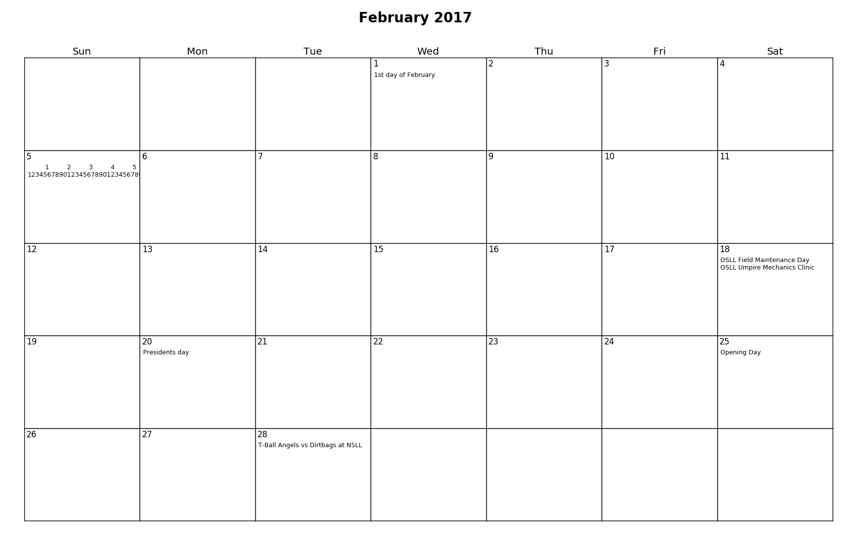 Create A One Month Calendar With Events On It In Python