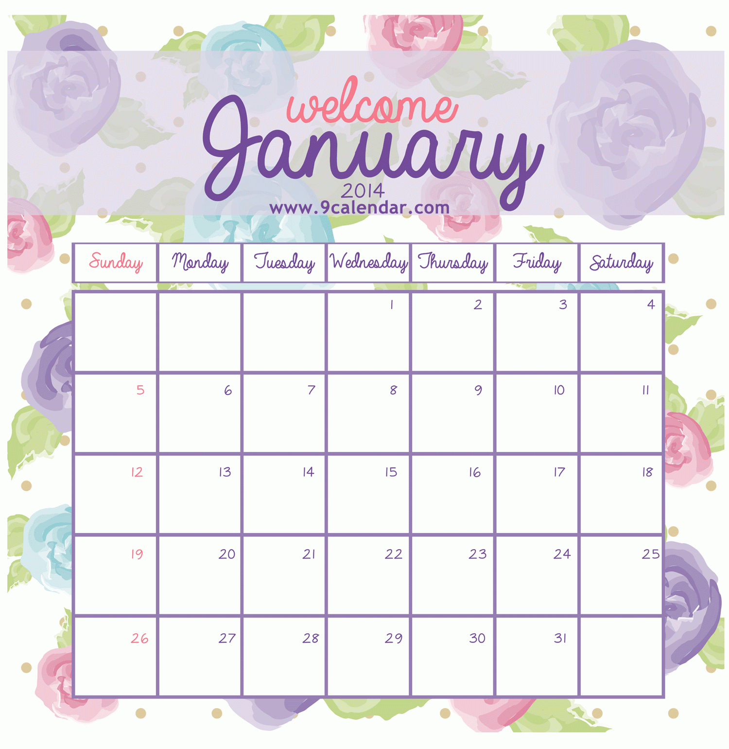 Cute January Schedule 2016 Imom | Kids Calendar, 2015