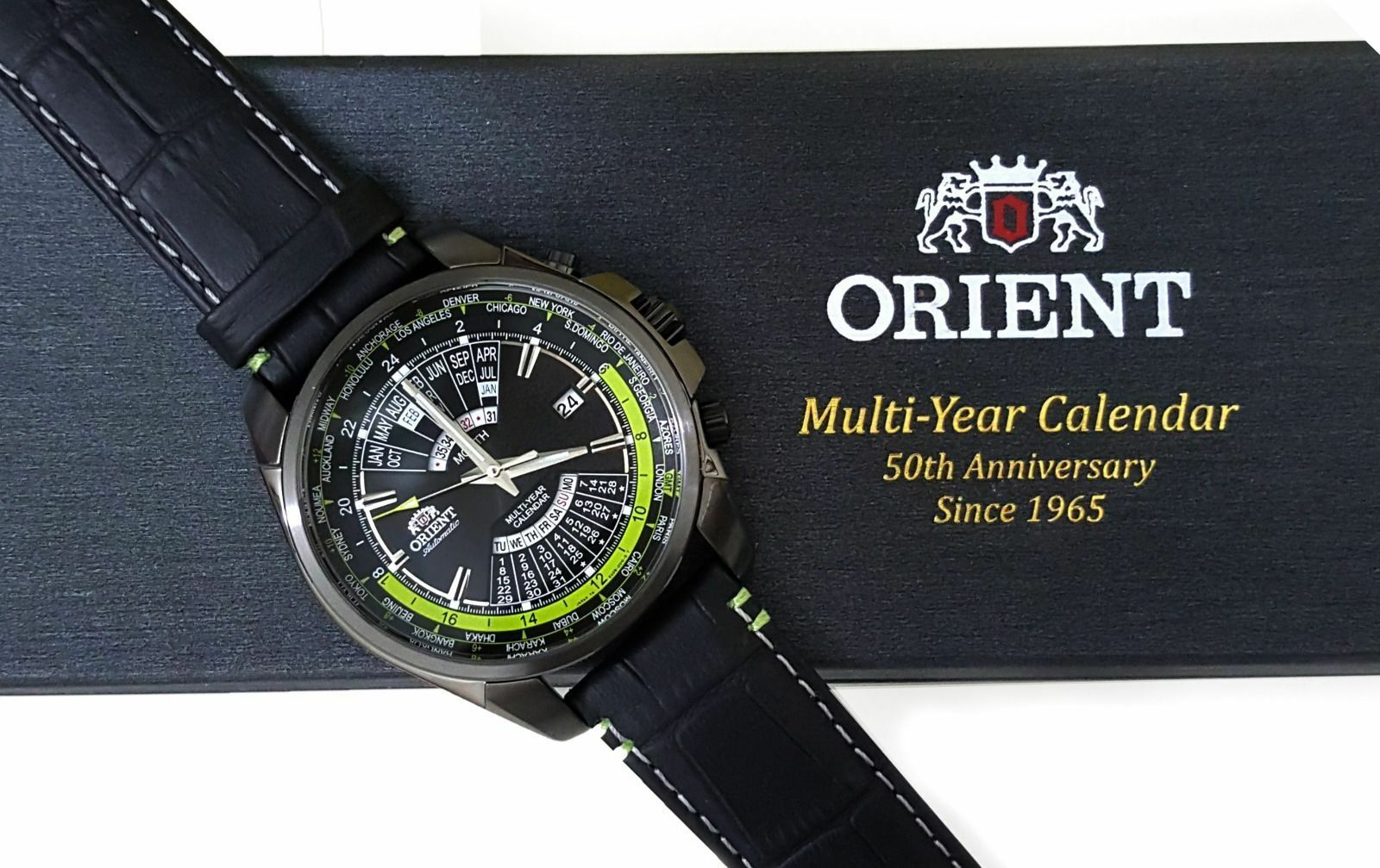 Наручные Часы Orient Limited Edition Sporty Automatic World-Time Multi-Year  Calendar Eu0B005B