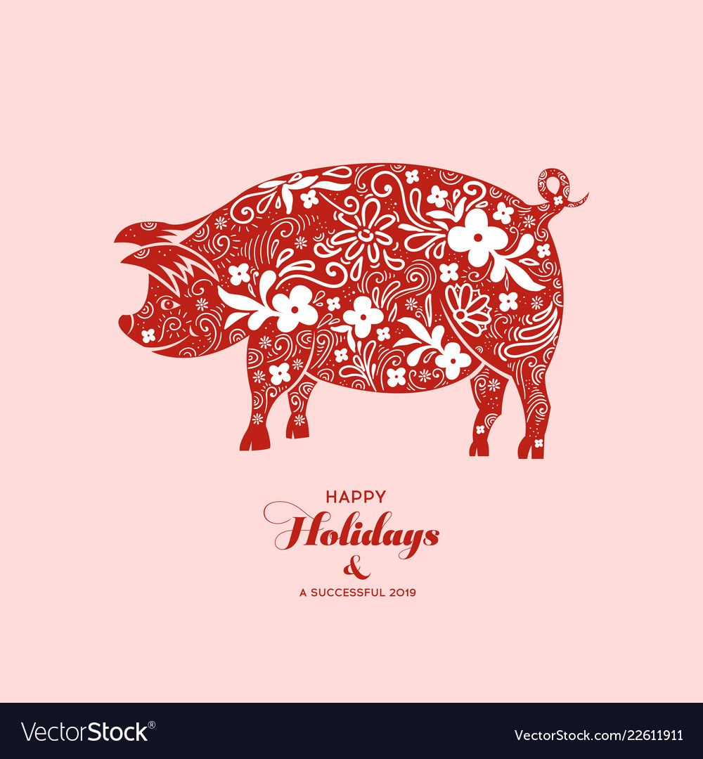 Пин На Доске Pigs 2019 New Year Piggy Свинки Хрюшки