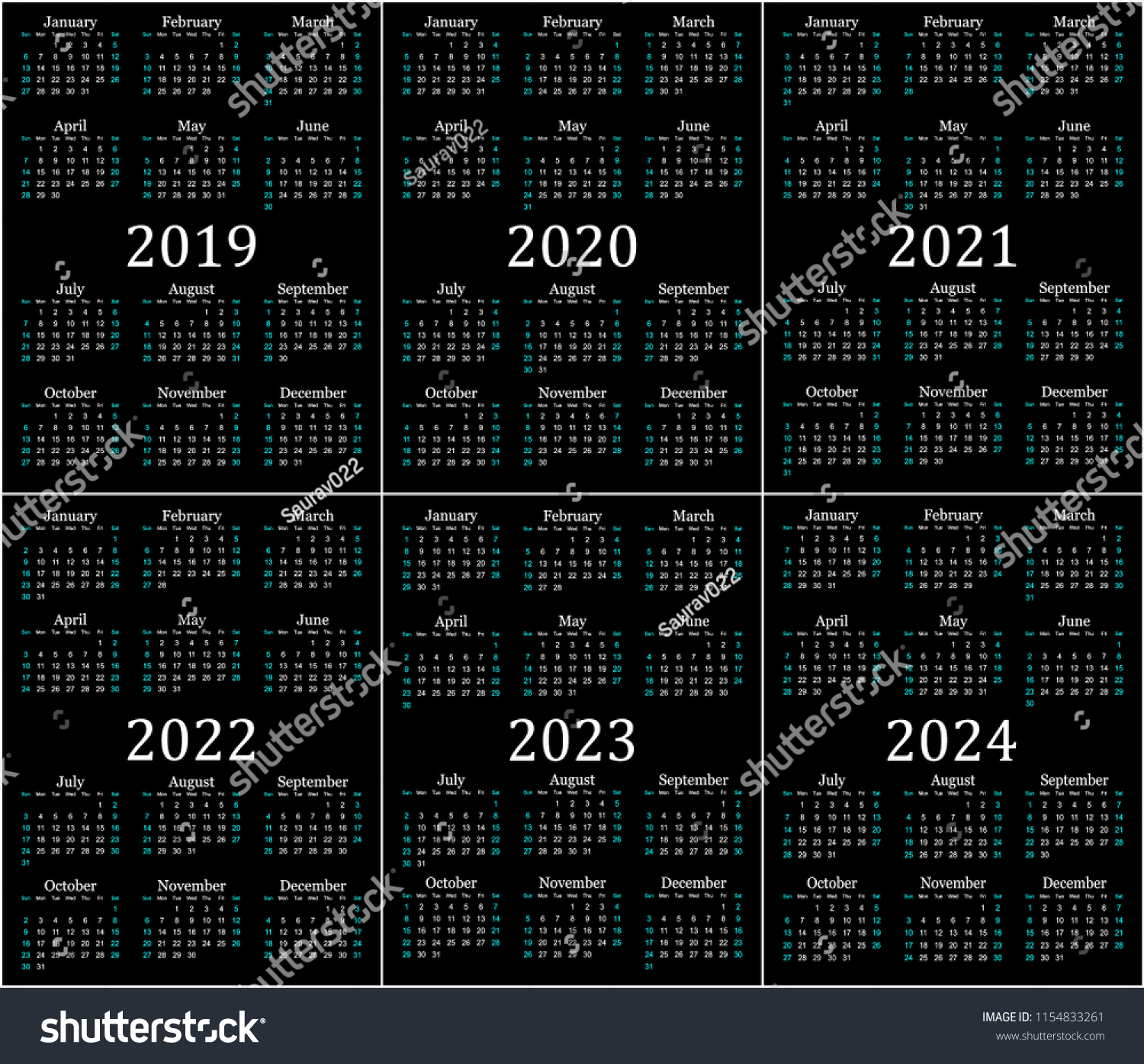 7 years from now calander date