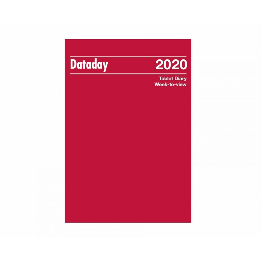 Dataday Wall Calendar Week To View 2020