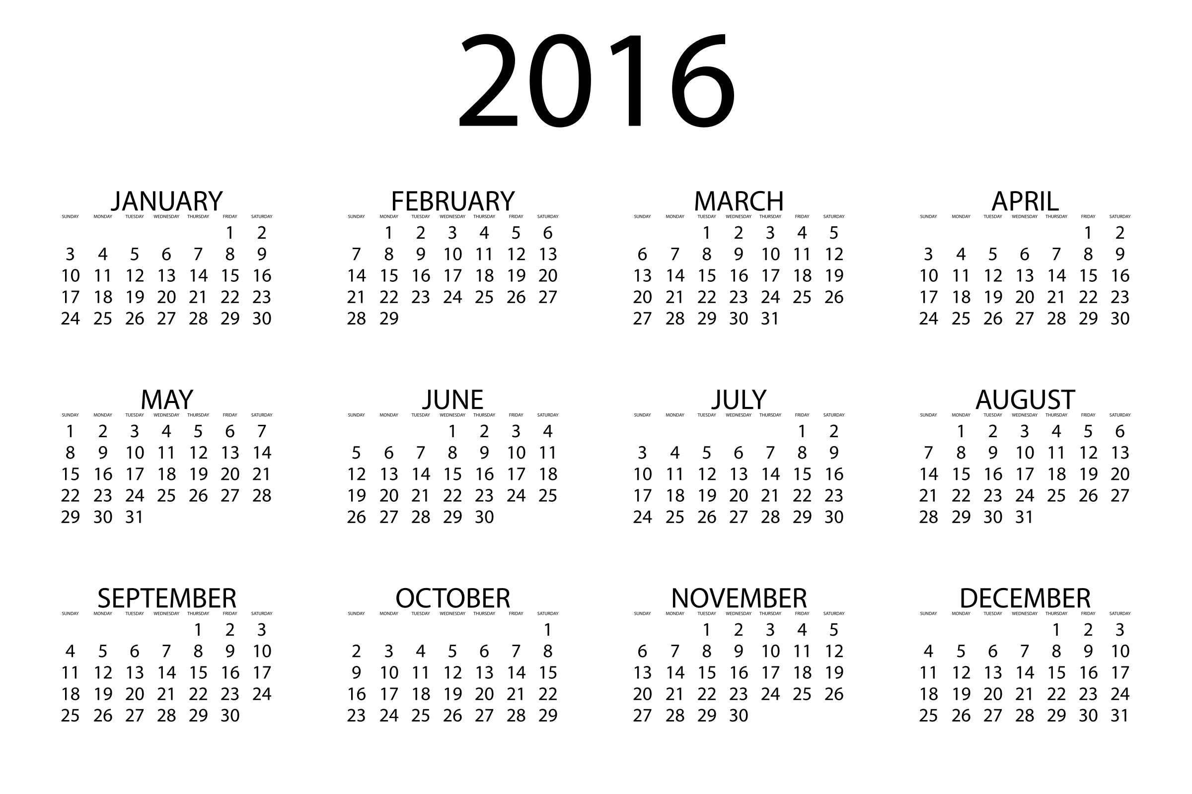 Download 2016 Calendar Yourmomhatesthis Aoplsme | Print