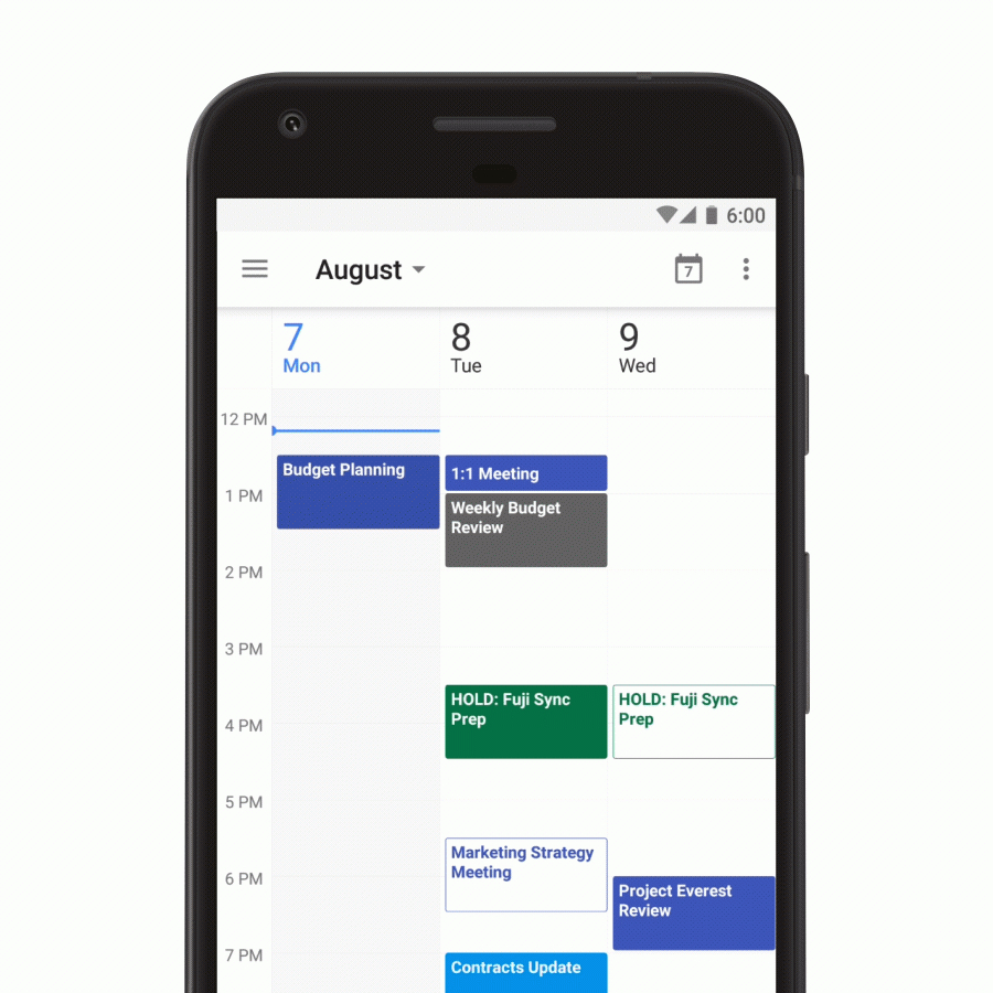 Drag &amp; Drop To Reschedule Events, Reminders And Goals