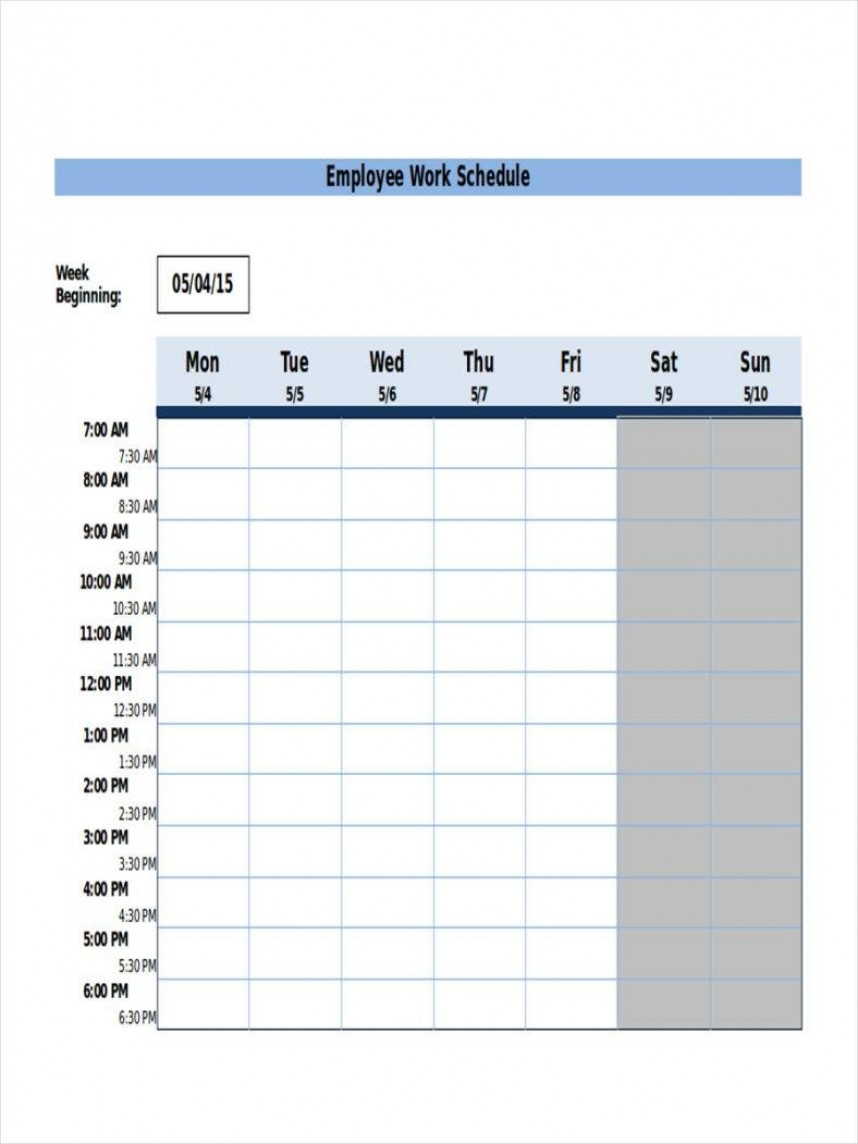 Dreaded Weekly Work Schedule Template Word Ideas Week