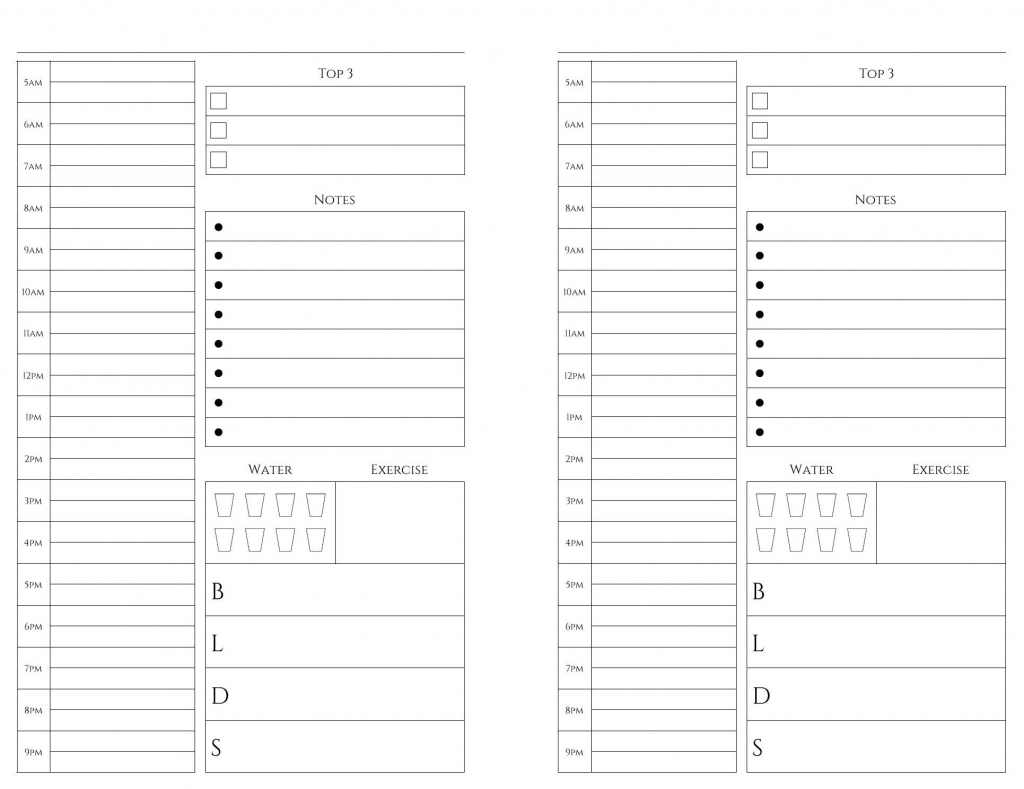 Free Printable Calendar 5 X 8  Calendar Printables Free Templates