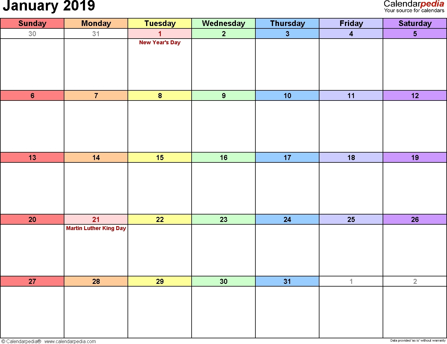 Can I Print A Blank Calendar From Google