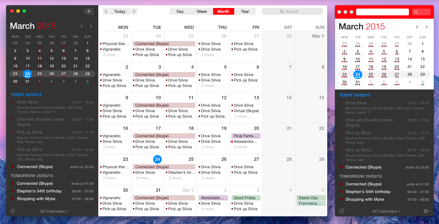 spark for mac calendar