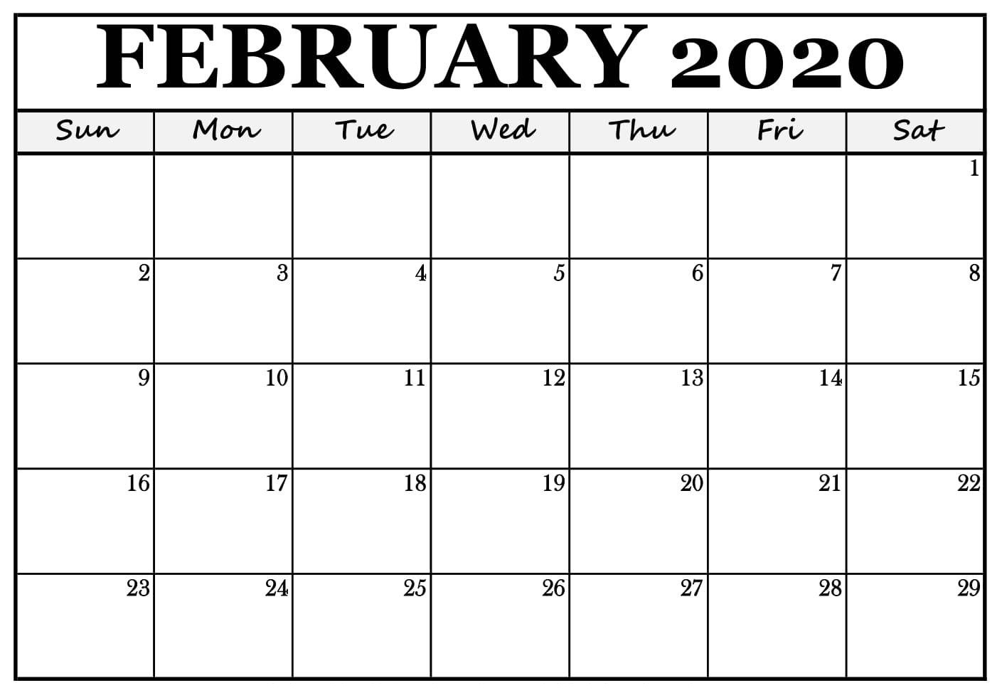 February 2020 Calendar Nz (New Zealand) - 2019 Calendars For