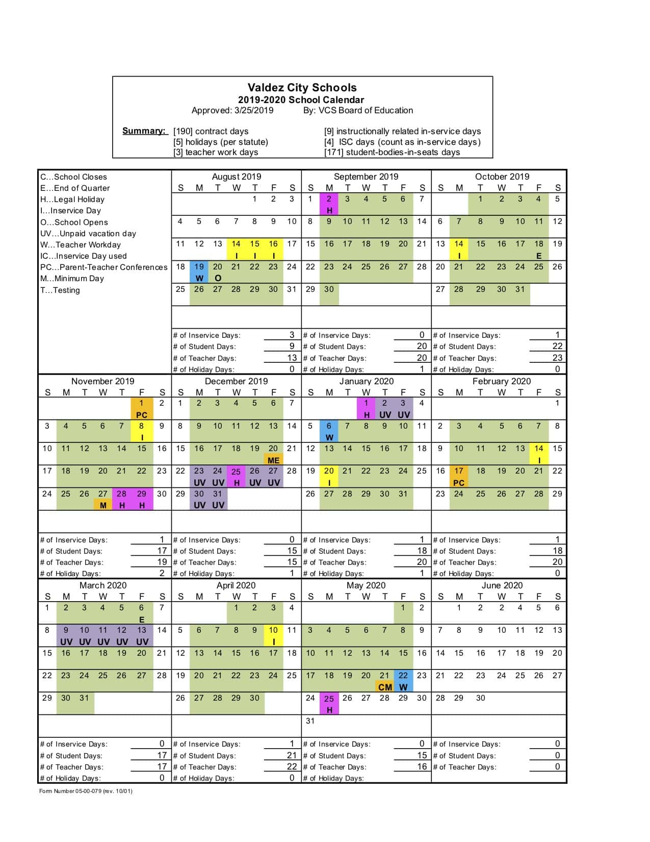 F&amp;m Academic Calendar 2019 | Free Printable Calendar