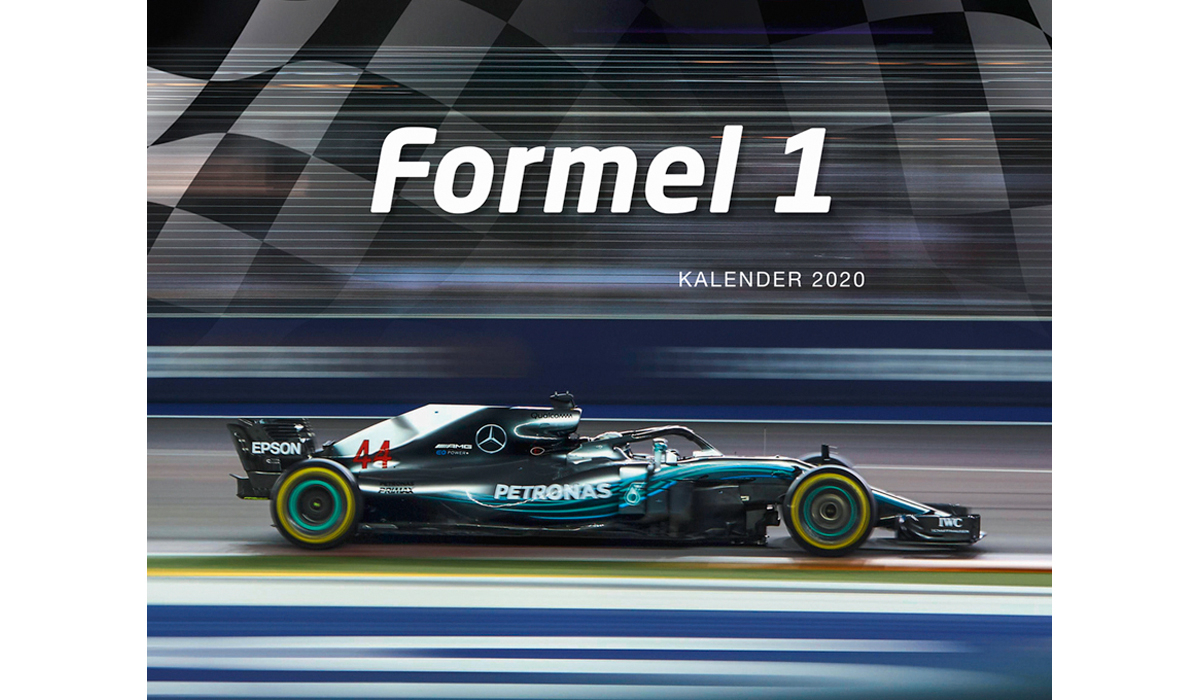 Formula 1 2020 | Picture Calendar With Logo Printed | Deprismedia