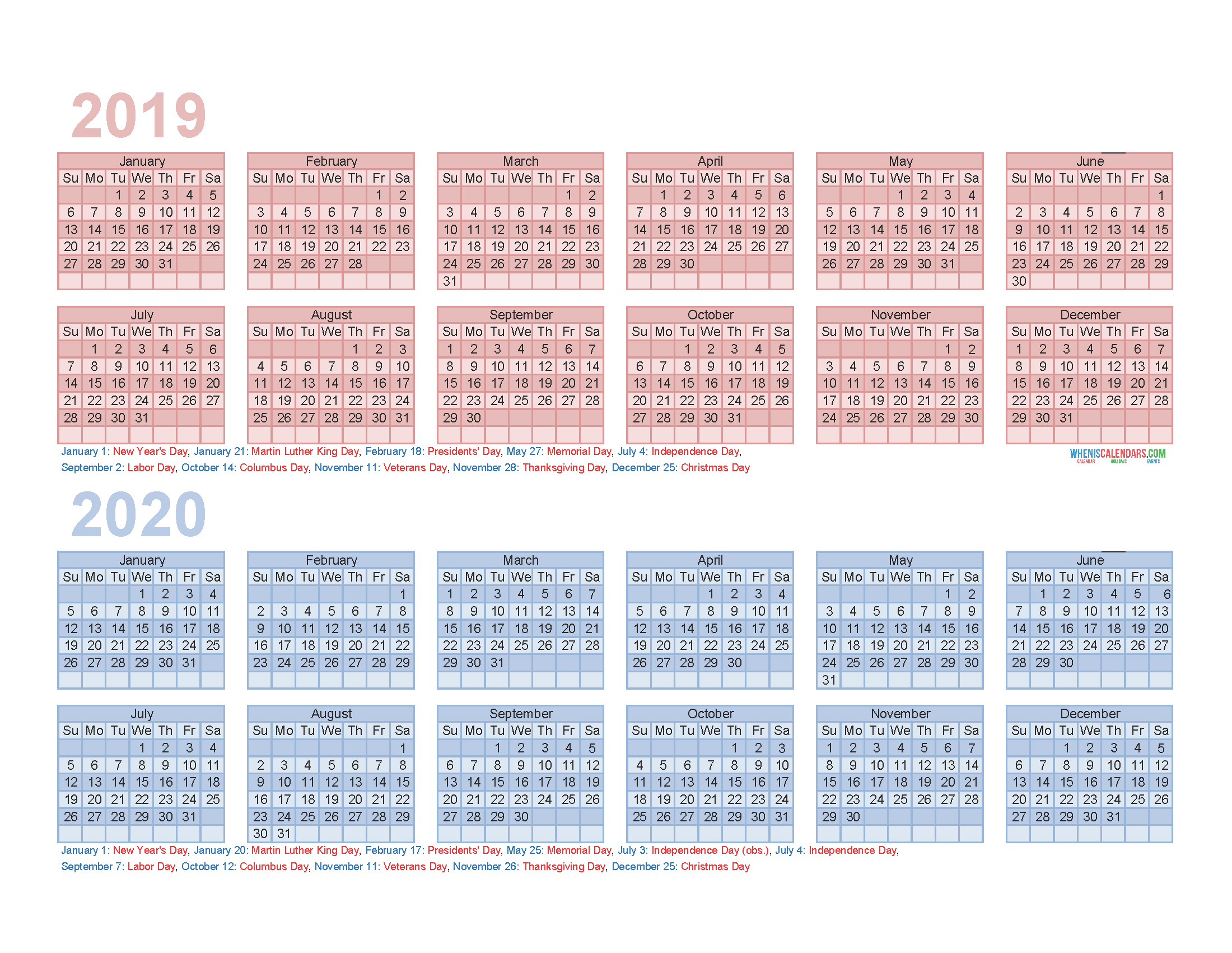 print 2 year calendar calendar printables free templates