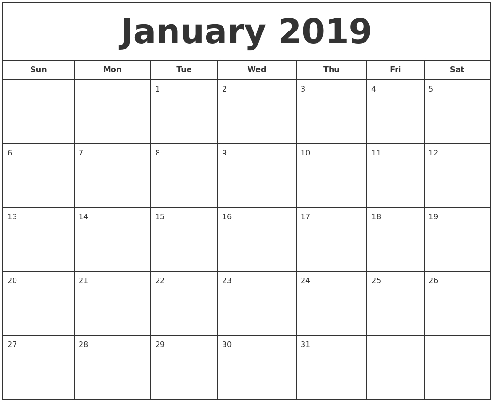 Free Calendars To Print - Wpa.wpart.co