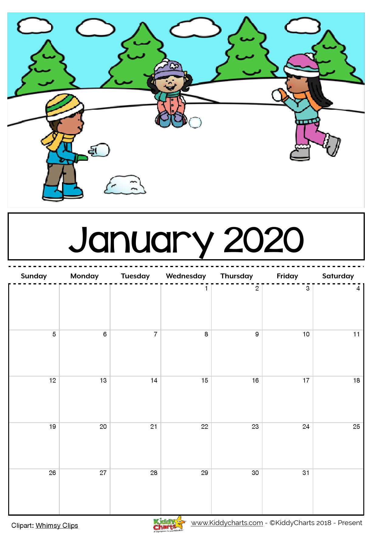 Free Clipart January 2020