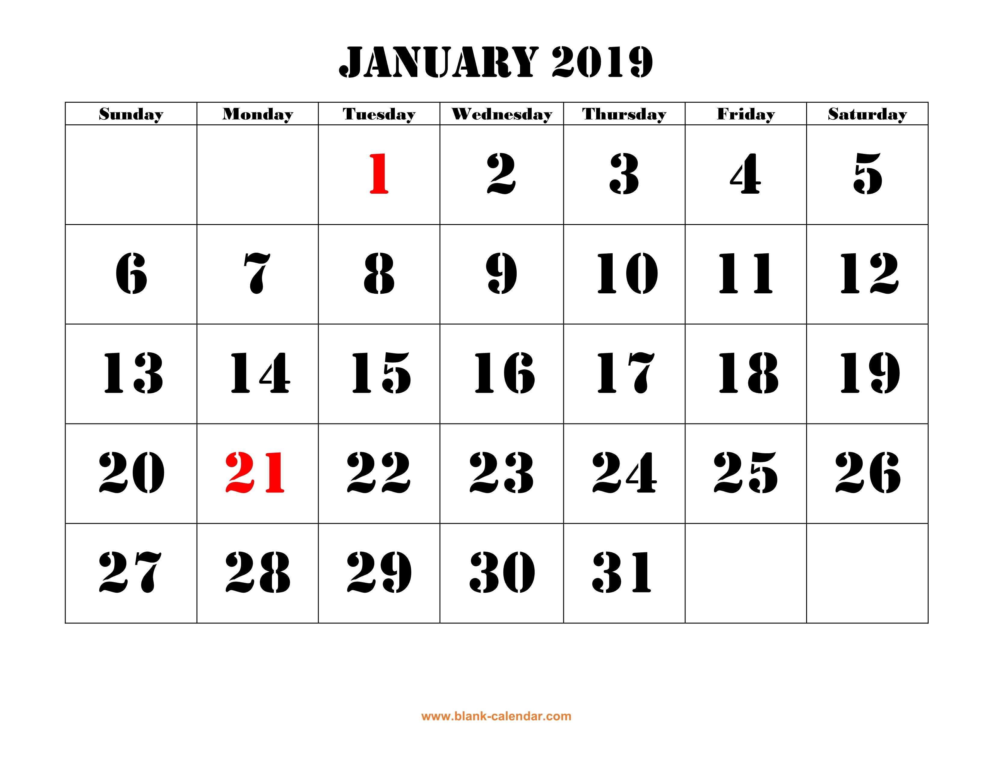 january-2019-calendar-word-printable-calendar-calendar2019