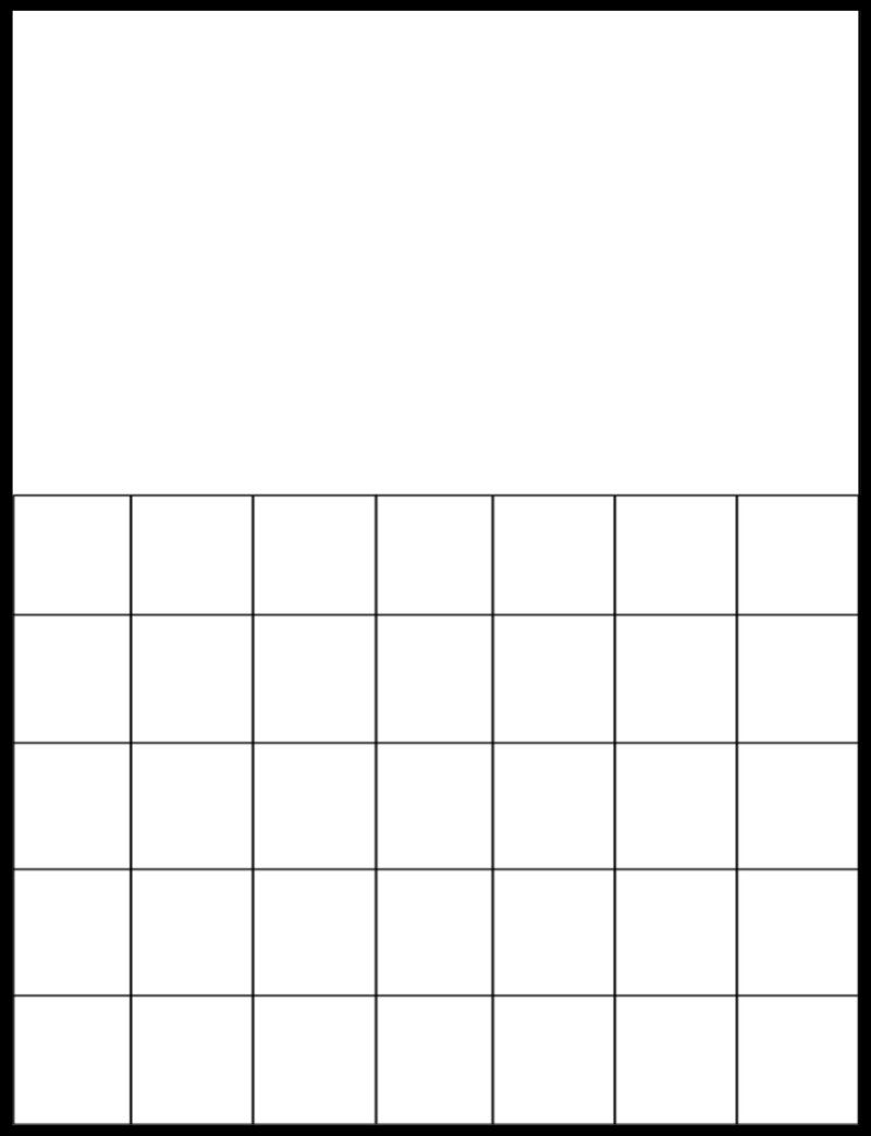 Free Printable Large Grid Calendar Calendar Printables Free Templates