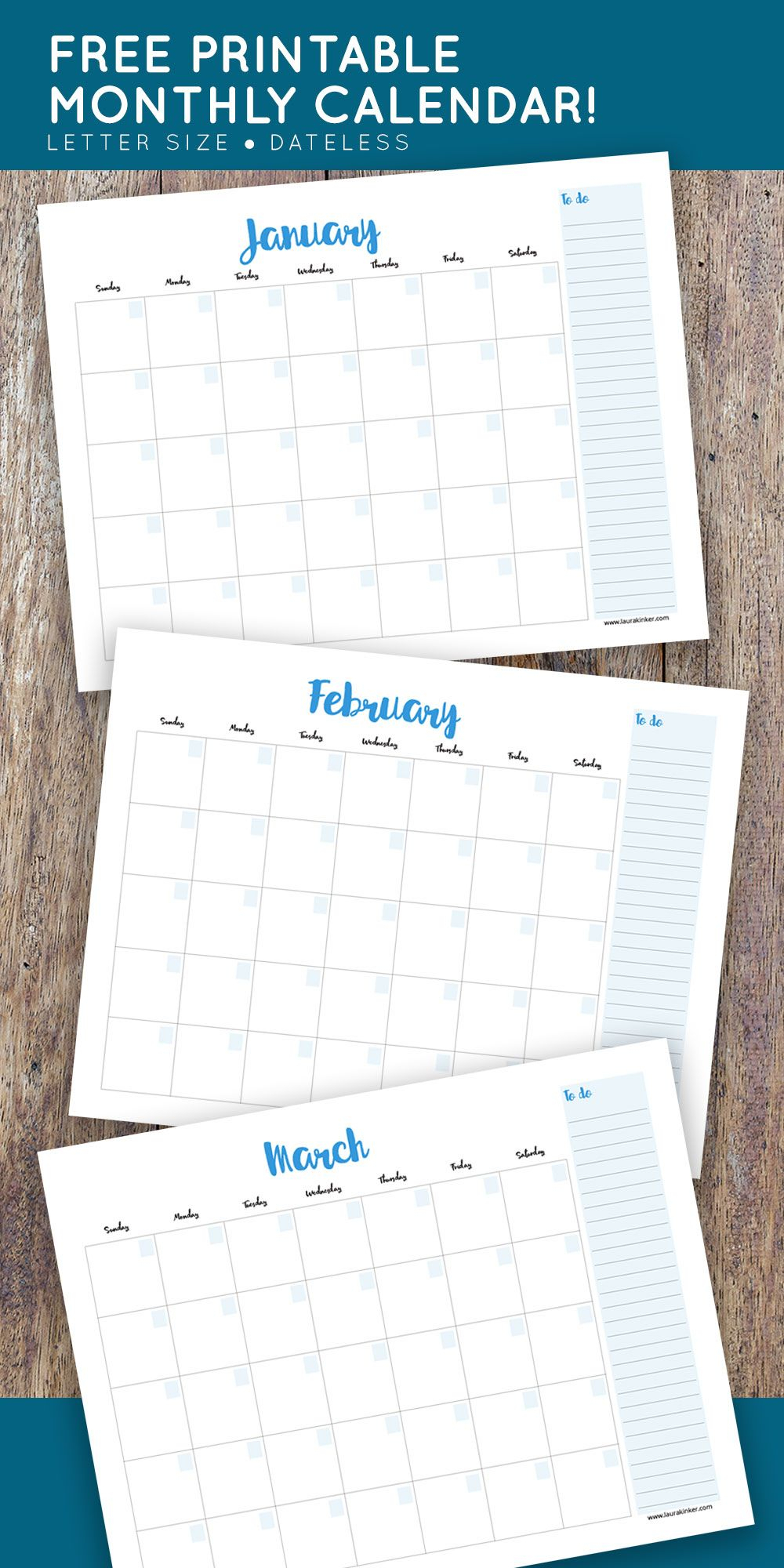 free printable calendar no dates calendar printables free templates