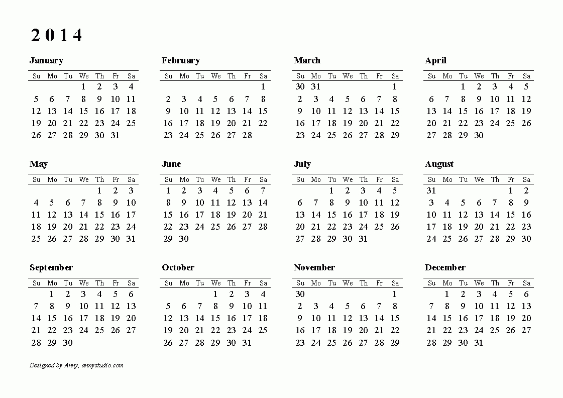 Free Printable Calendars And Planners For 2019 And Past Years