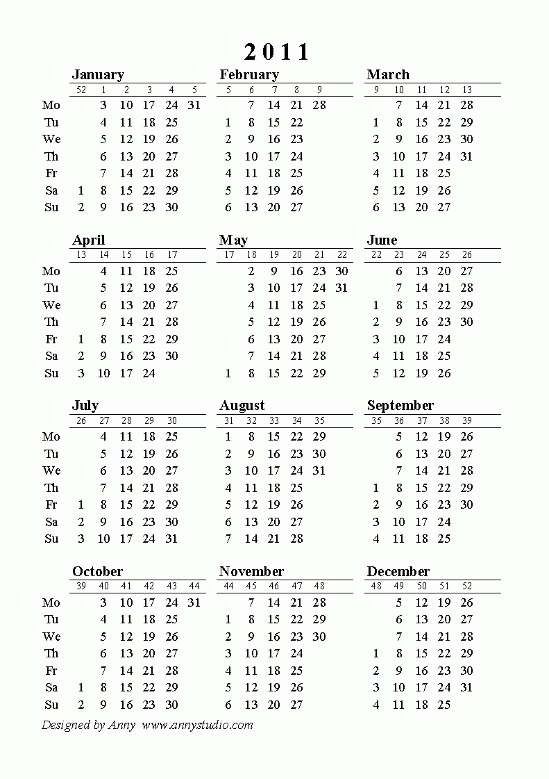 Free Printable Calendars And Planners For 2019 And Past Years