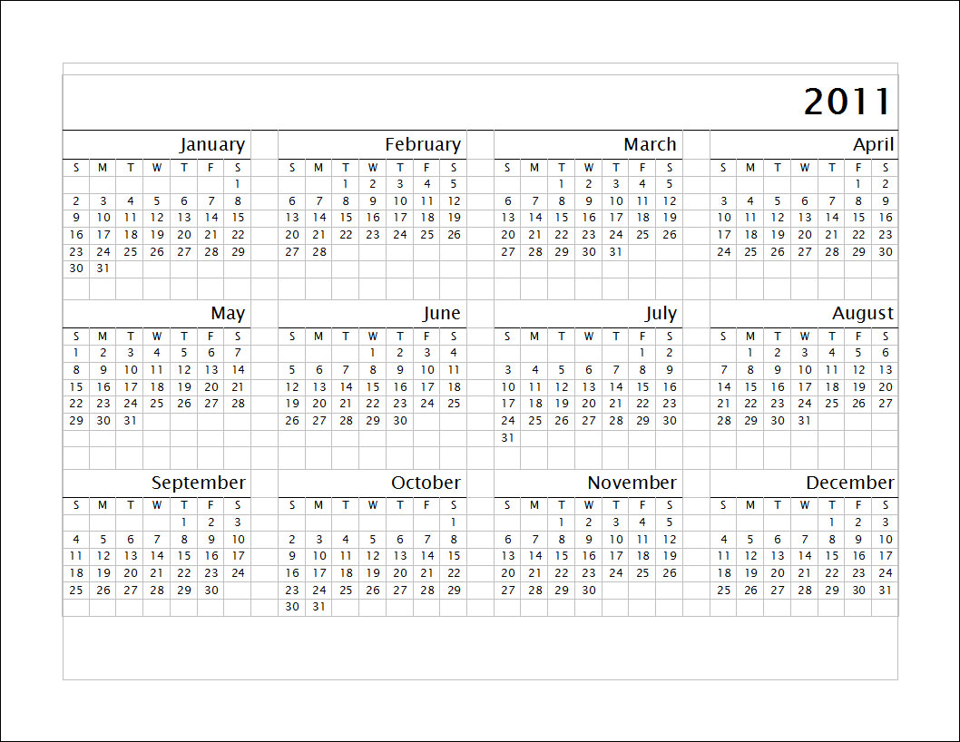 Free Wallpapers: 2011 April Calendar Wallpaper