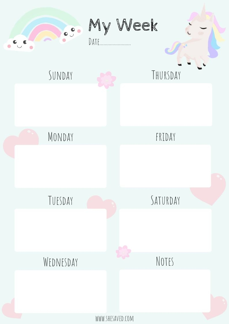 printable-unicorn-calendar-2020-calendar-printables-free-templates