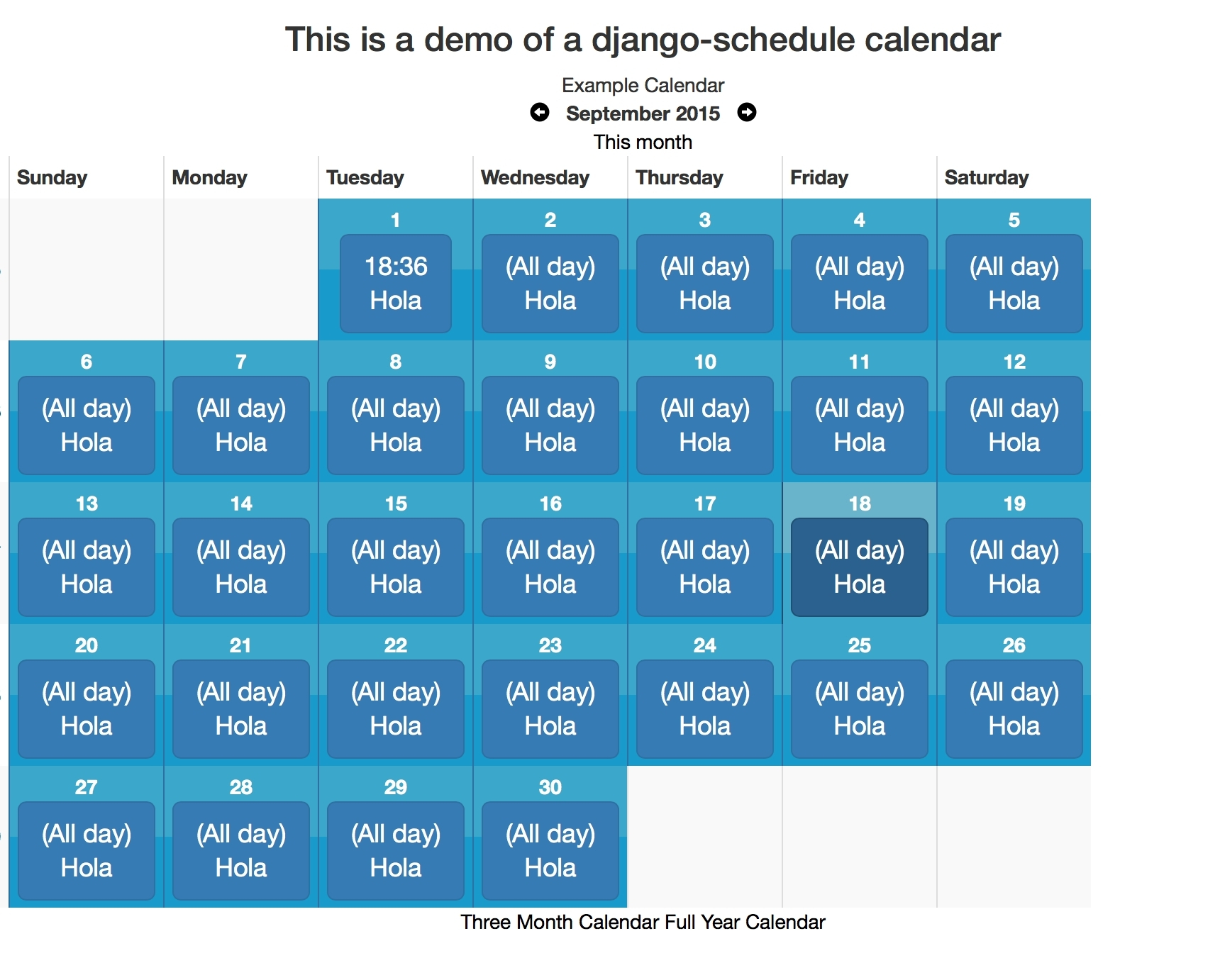 Print Calendar In Python