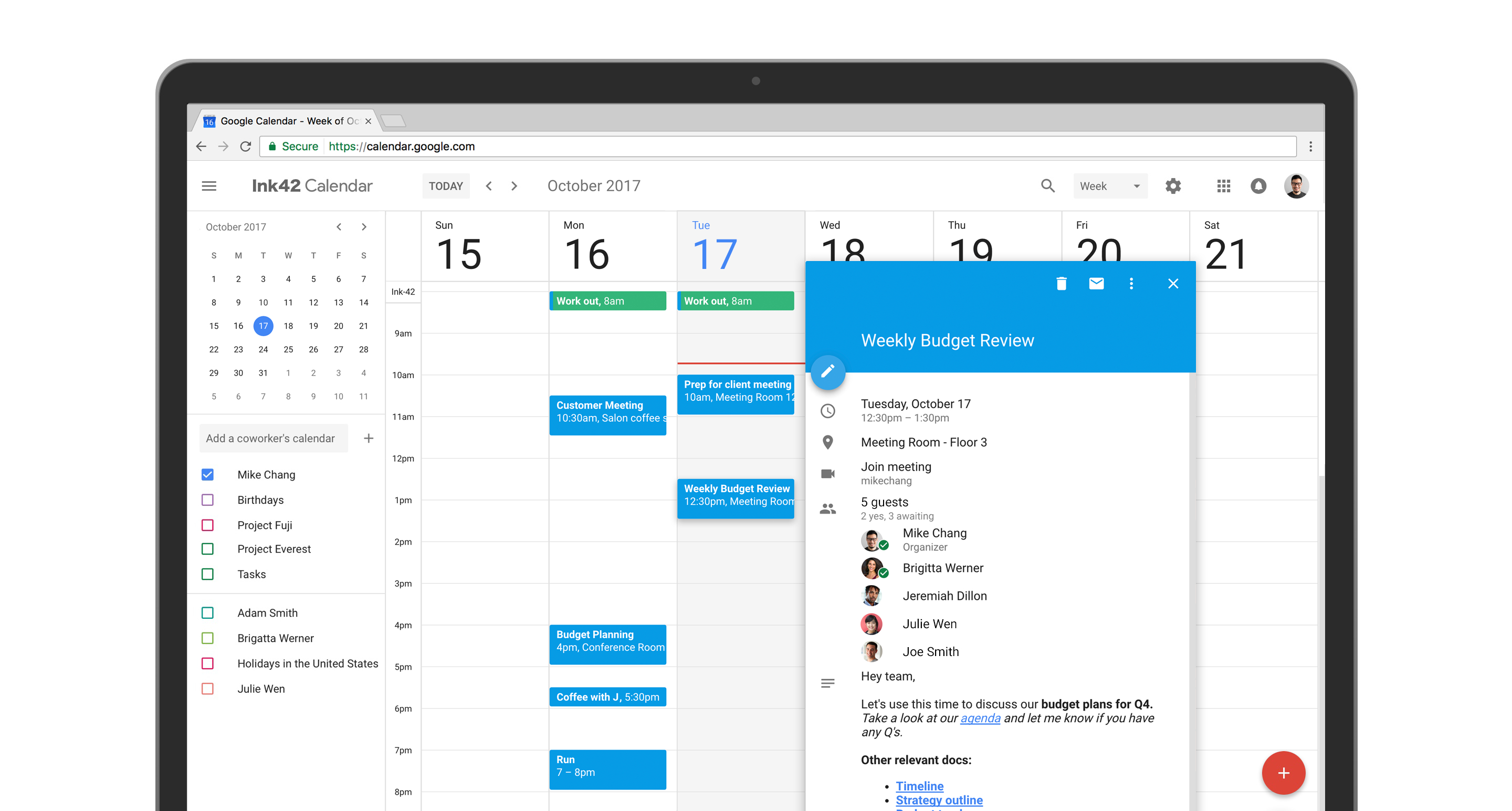 Google Calendar On The Web Gets A Fresh New Look – The