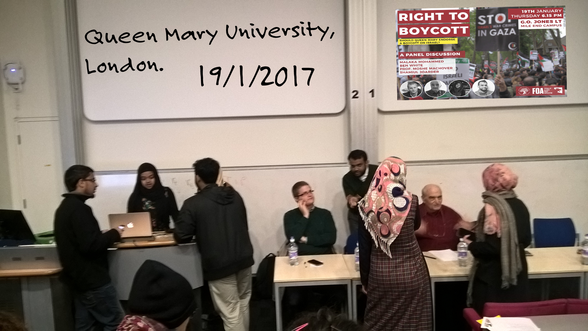 Helpless Before The Hatred At Queen Mary University Of