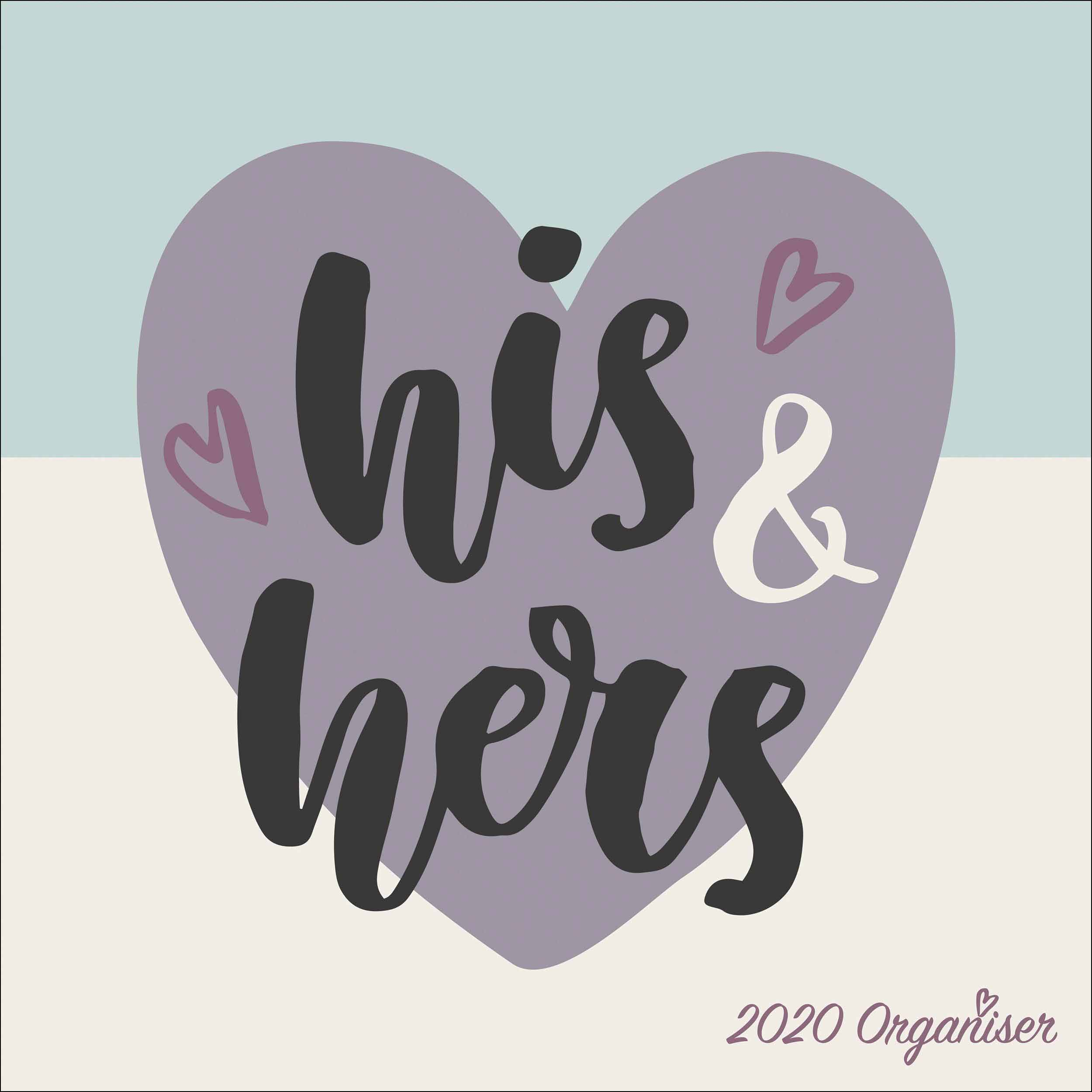 His &amp; Hers Couples Planner 2020