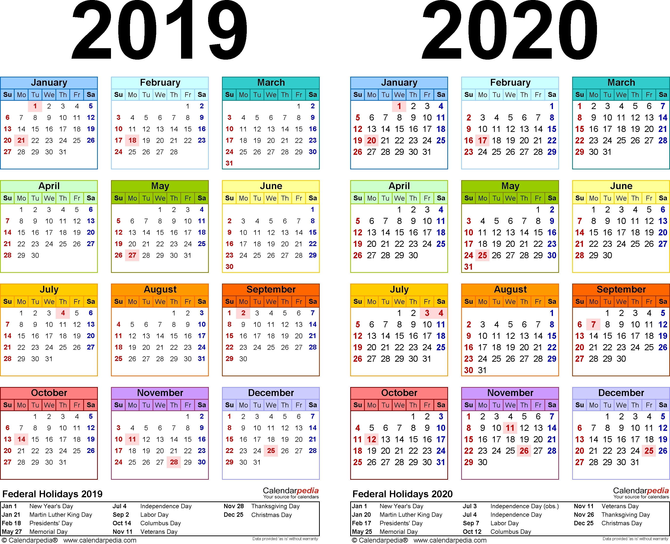 Hong Kong Calendar 2020 | Free Printable Calendar