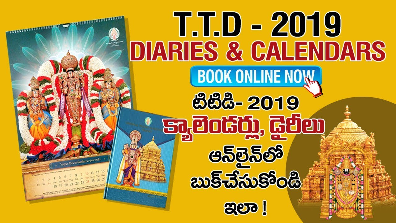 How To Buy Ttd Calendars 2019 - Online Shopping ?