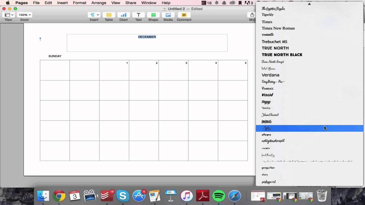 Print Calendar On Mac Calendar Printables Free Templates