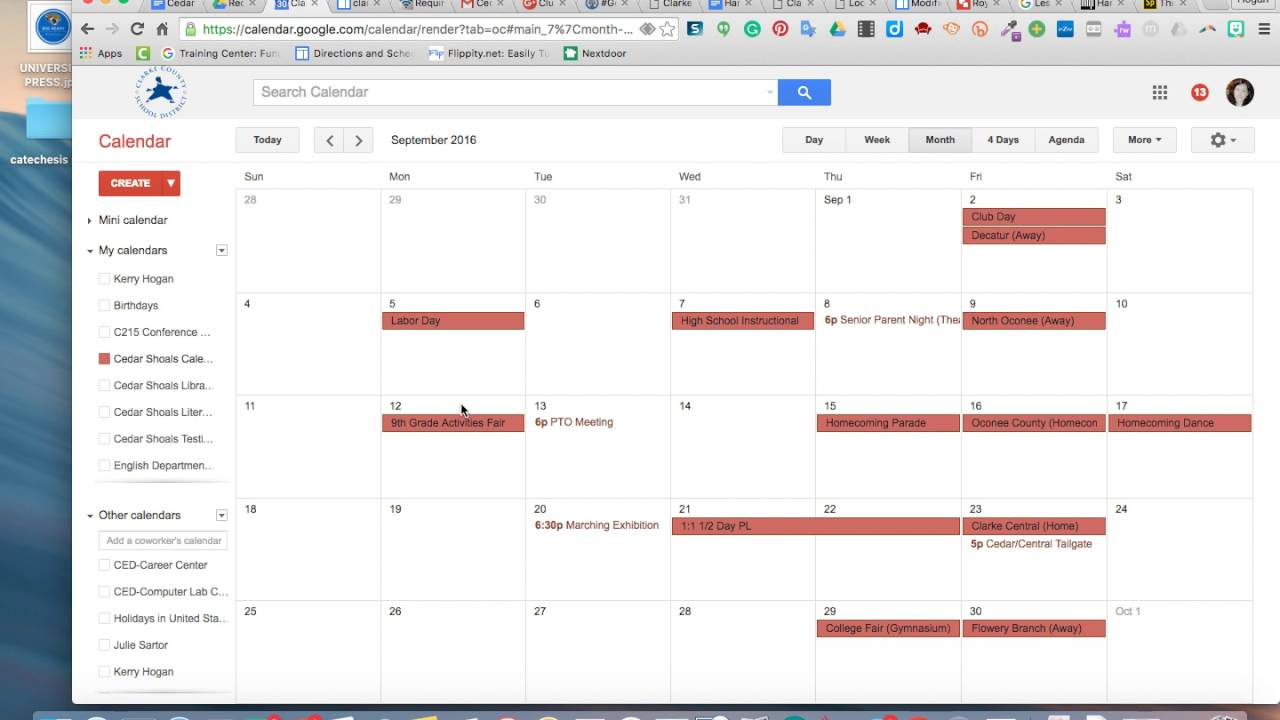 How To Make A Printable Calendar In Google