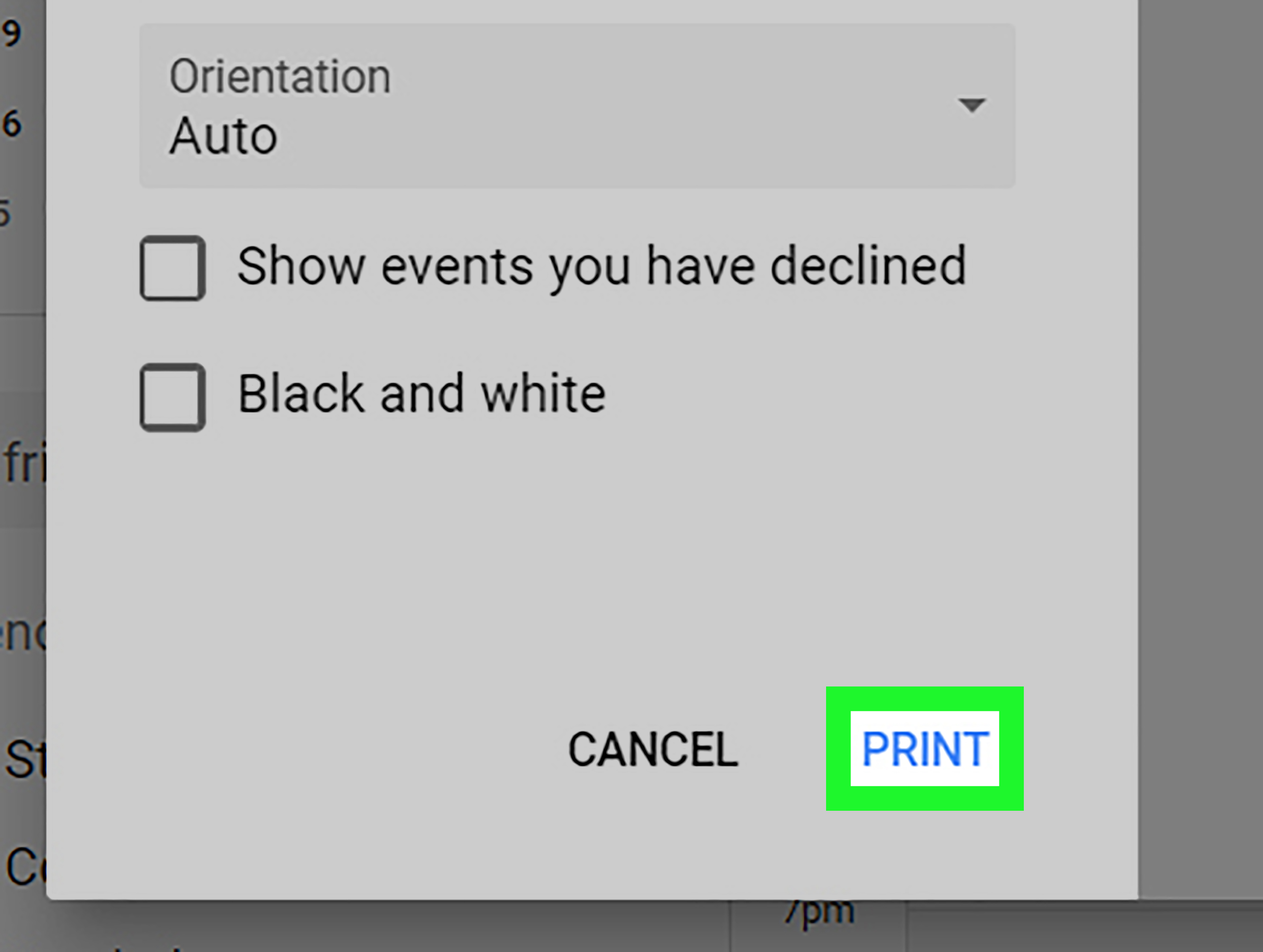 How To Print Your Google Calendar: 7 Steps (With Pictures)