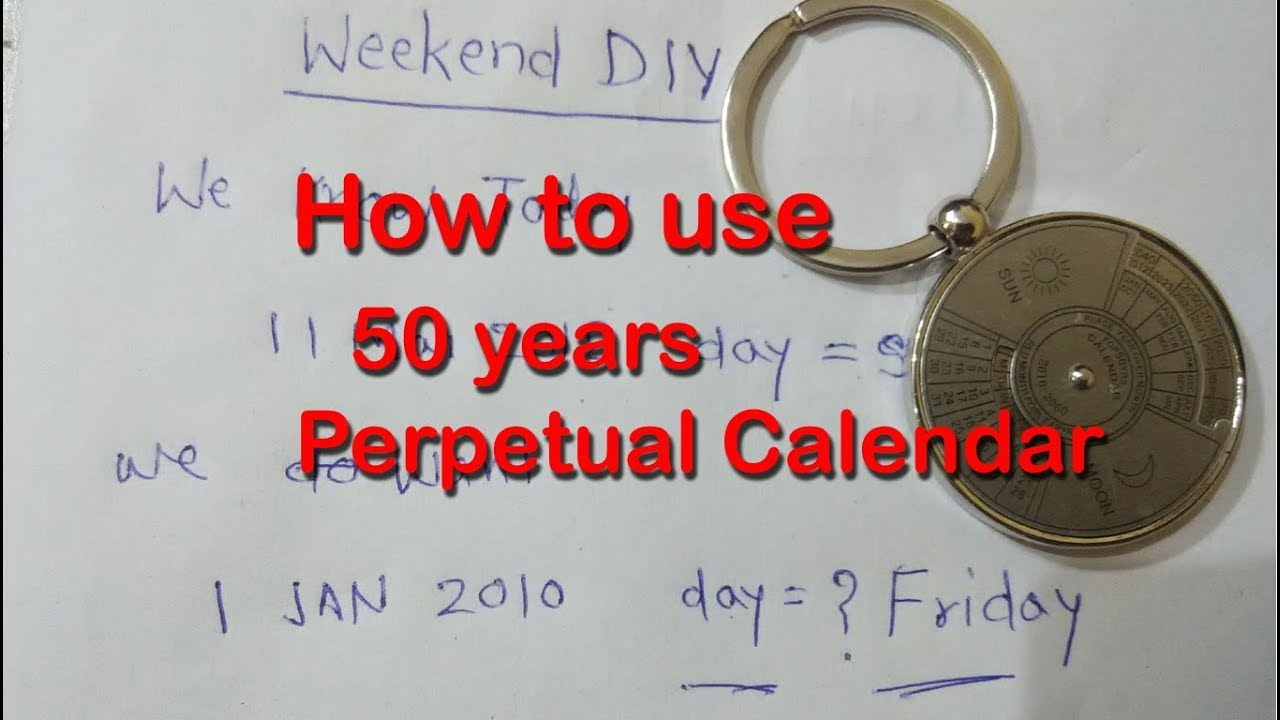How To Use 50 Years Calendar | How Use Perpetual Calendar | Aliexpress  100/50 Years Calendar