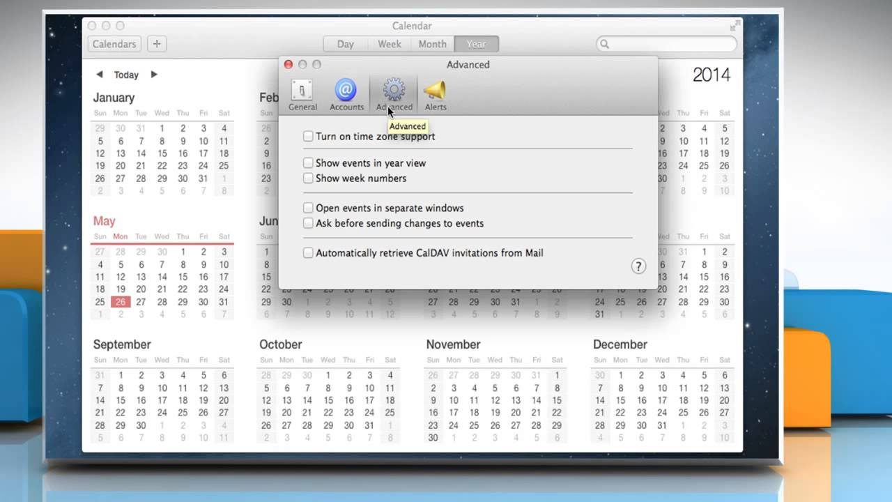 How To Use Week Calendar In Mac® Os X™