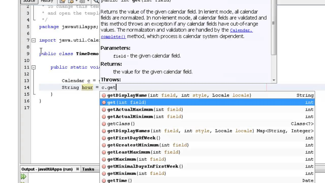 Java Programming - Java Program To Print Time And Date Using Calender Class