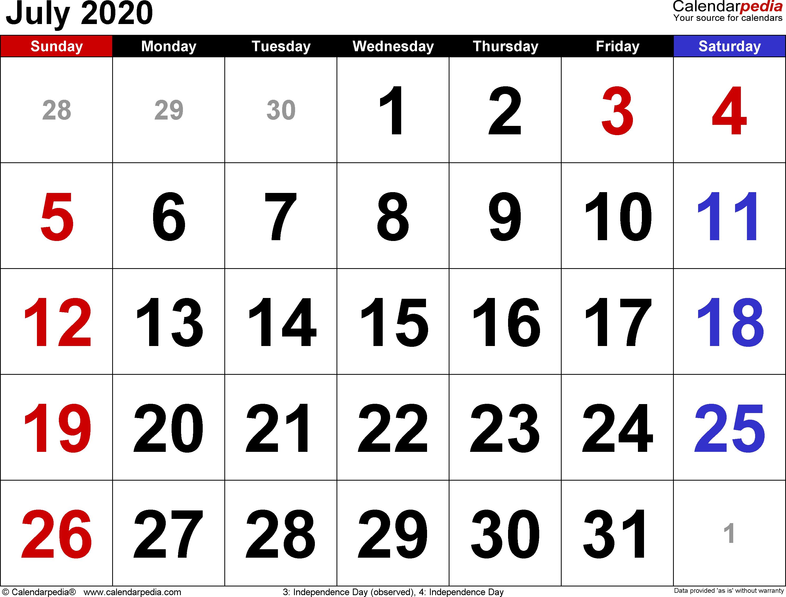 July 2020 June 2020 Calendar - Wpa.wpart.co