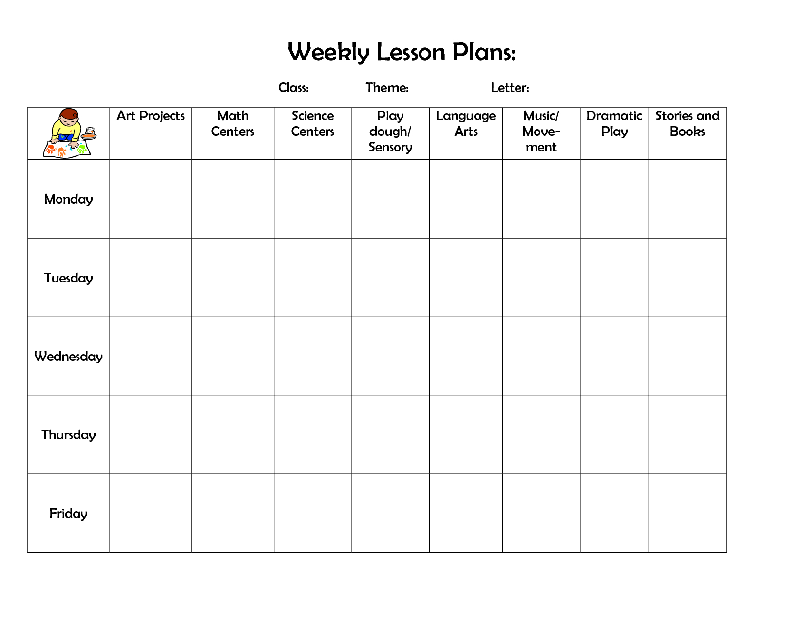 lesson planner calendar