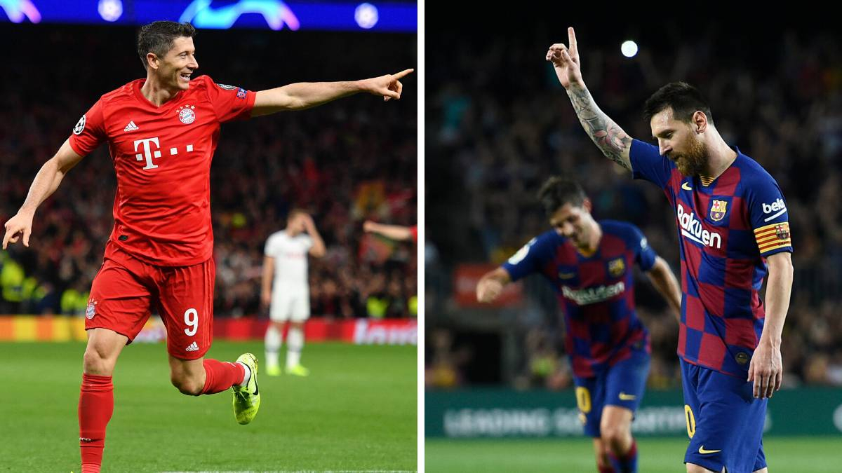 Lewandowski Tops Messi As Race On For 2019 Top Scorer - As