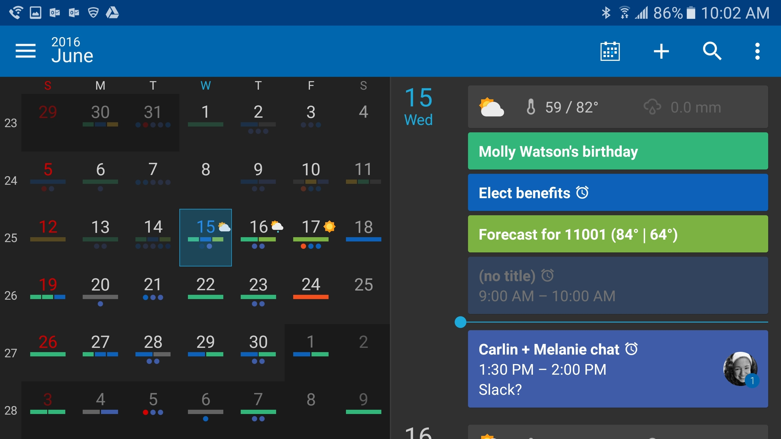 google calendar desktop app windows 10 widget