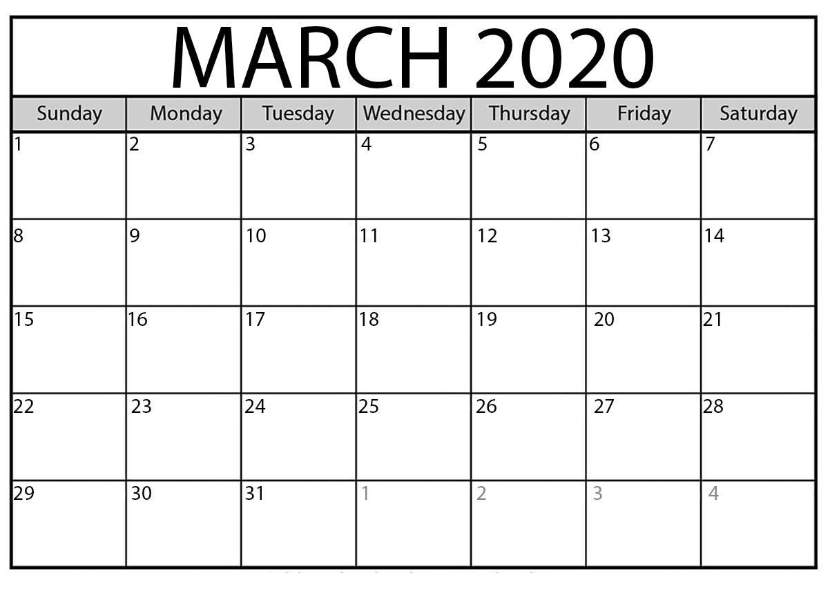 March Calendar 2020 – Usa Festivals &amp; Holidays | Free