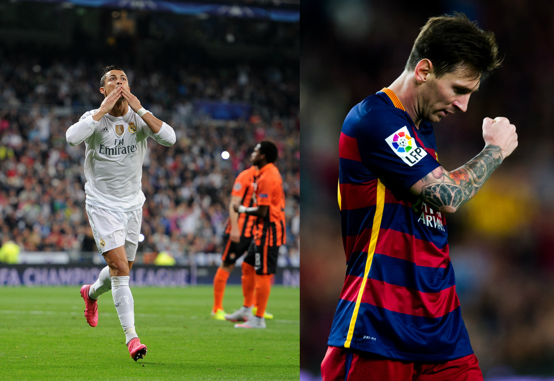 Messi Vs. Ronaldo 2015-16 - Week 4: 3 Goals For Ronaldo, 2