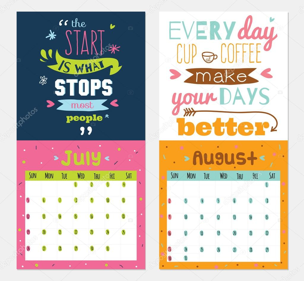 New Year Calendar Quotes