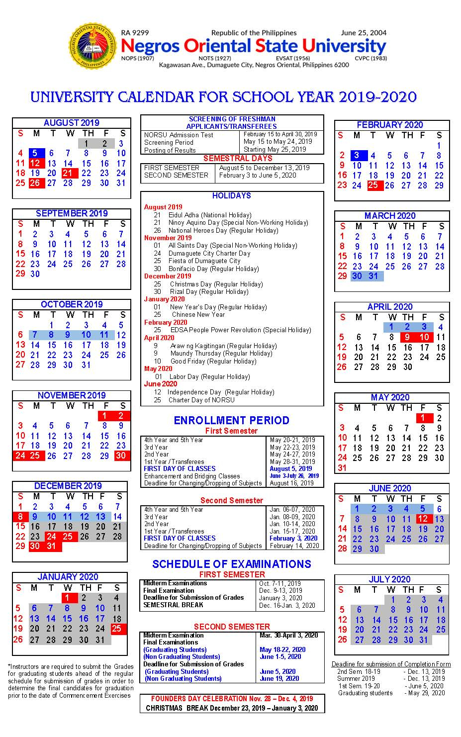 U Of T Year Calendar Calendar Printables Free Templates