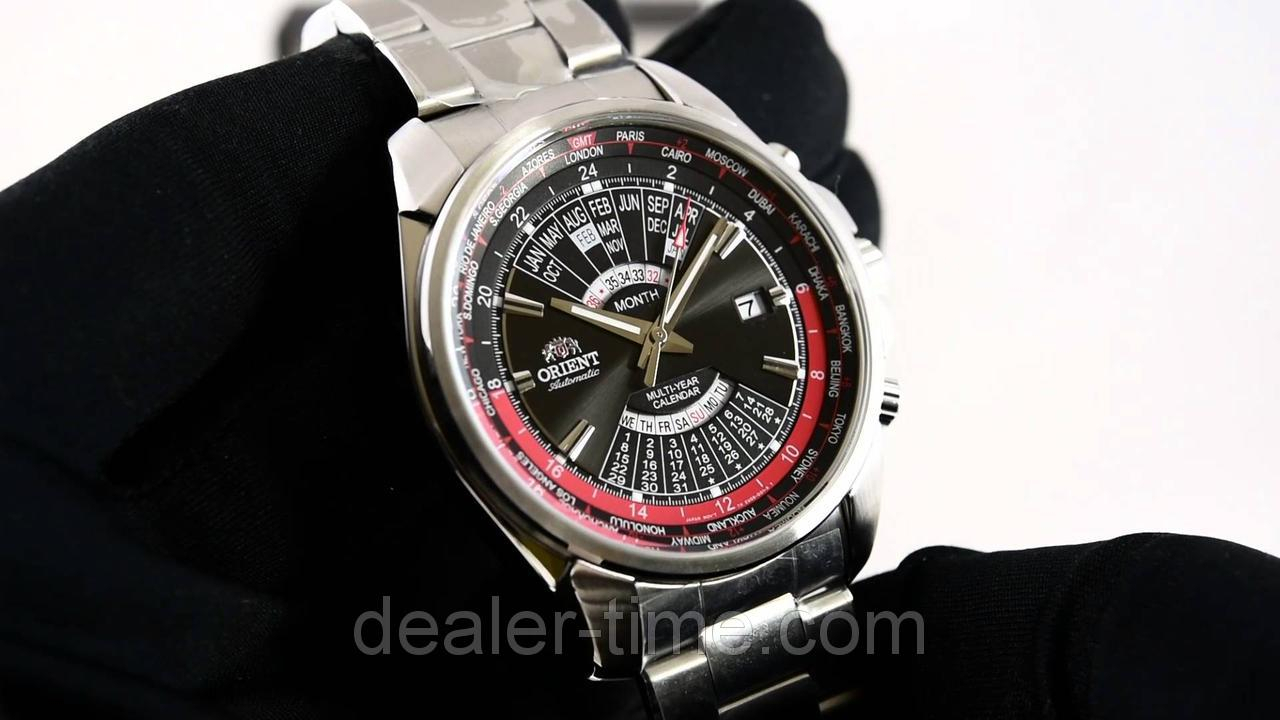 Orient Automatic Multi Year Calendar World Time Eu0B001B - Bigl.ua