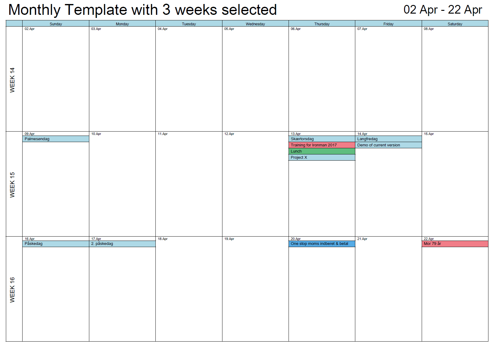 Outlook Printable Calendar In A4/a3 | Outlook Calendar Print