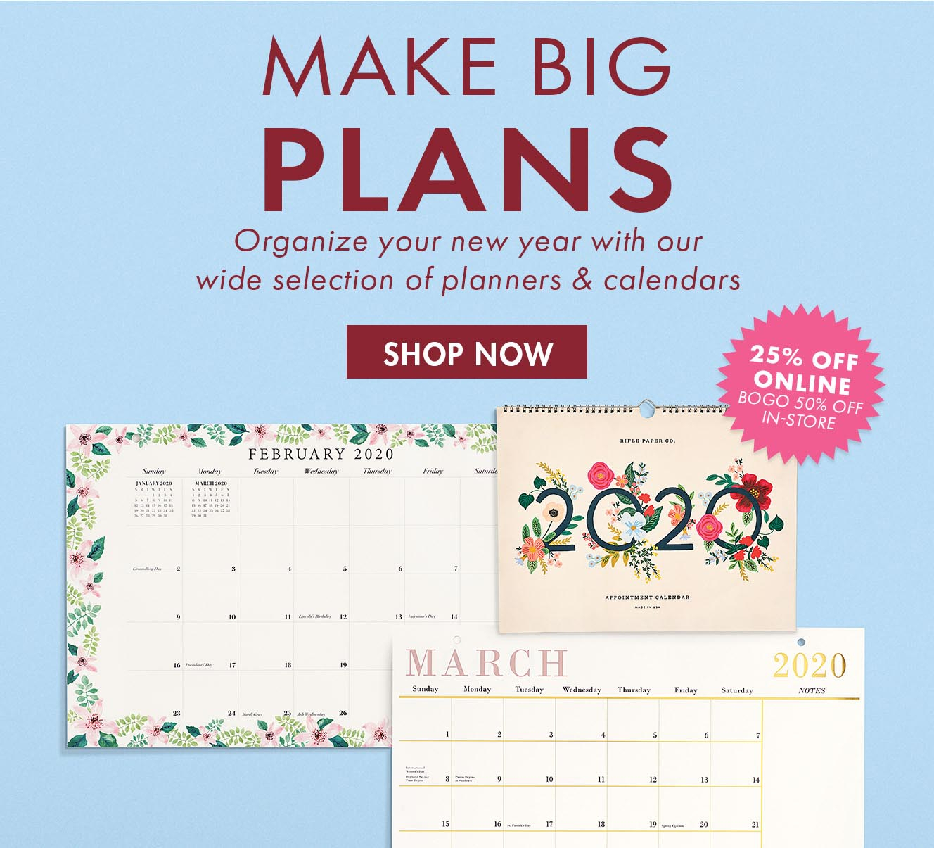 Paper Source: Get Resolution Ready For 2020! Planners Are 25